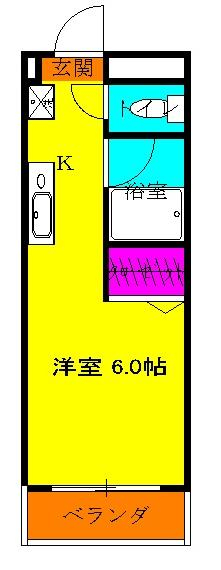 プラチナコート52番館の間取り