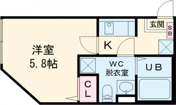 サザンジュエルの間取り