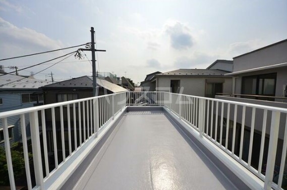 12/24 バルコニー