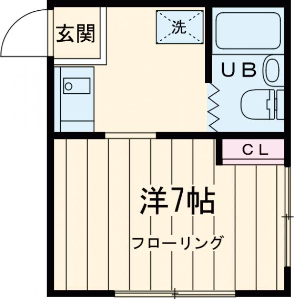 コーポ秀の間取り