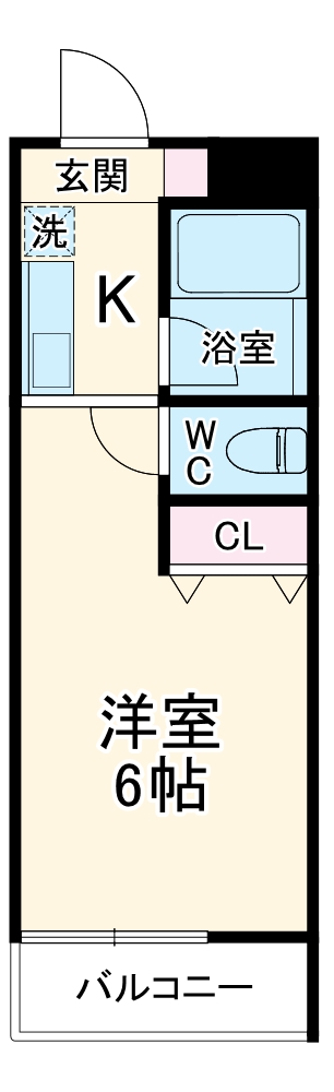 グリーンハウスの間取り