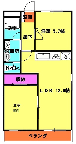 ロハス星川の間取り