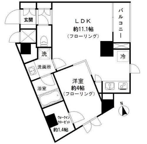 ステラフォートの間取り