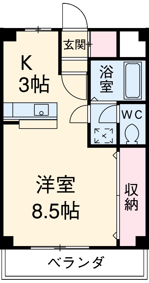 フォーレストハイツの間取り