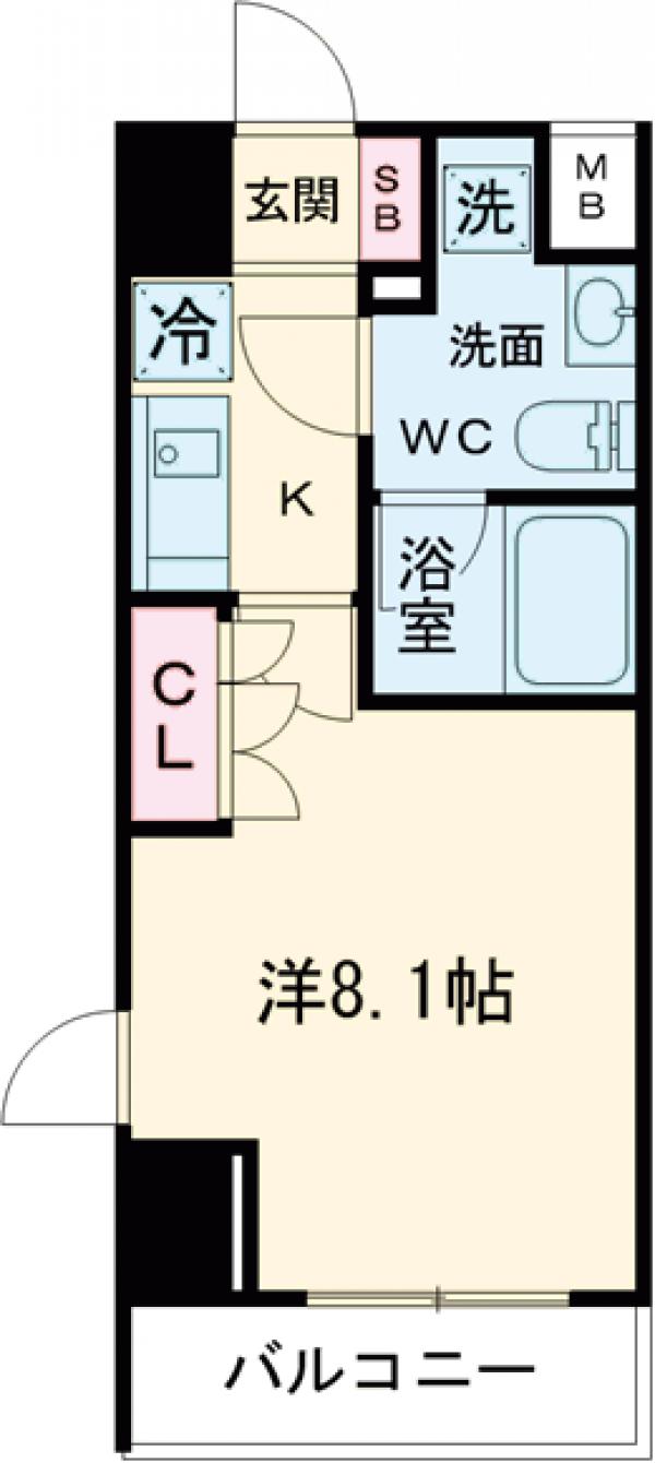 イアース練馬の間取り