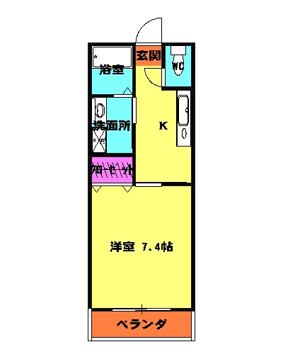 ミストラルの間取り