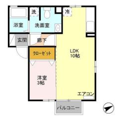 ピュアマインドC棟の間取り