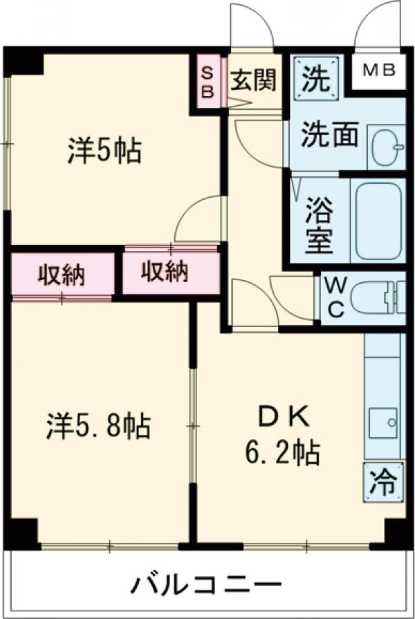 パークサイド・Uの間取り