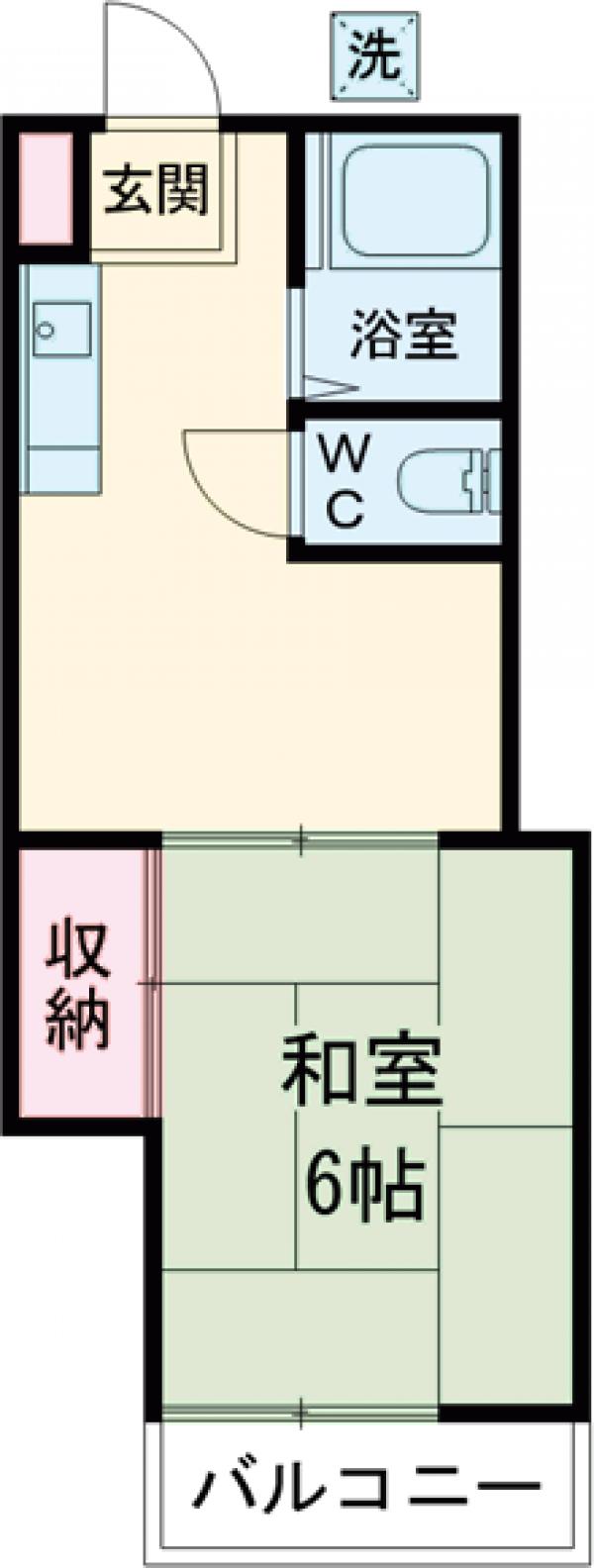 第三通南ビルの間取り