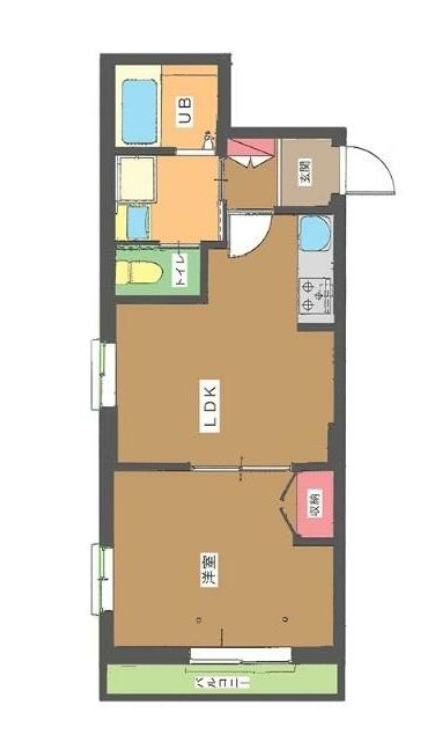 ブルクテラス大岡山の間取り