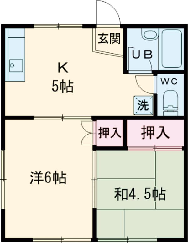 ウィンザー上北沢の間取り