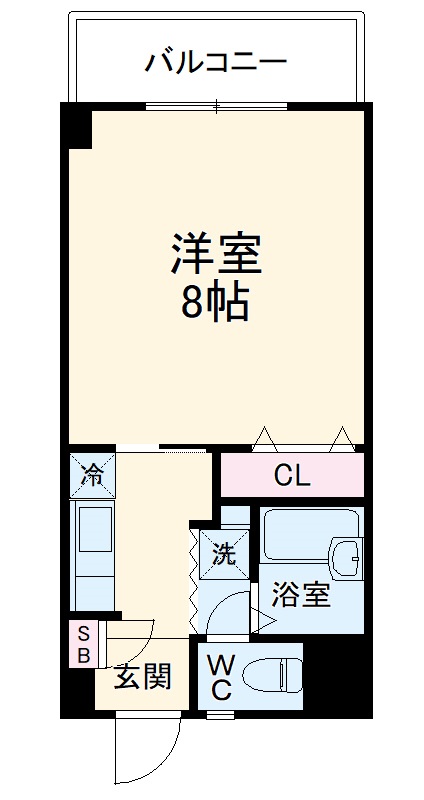 ハイツあずみの間取り