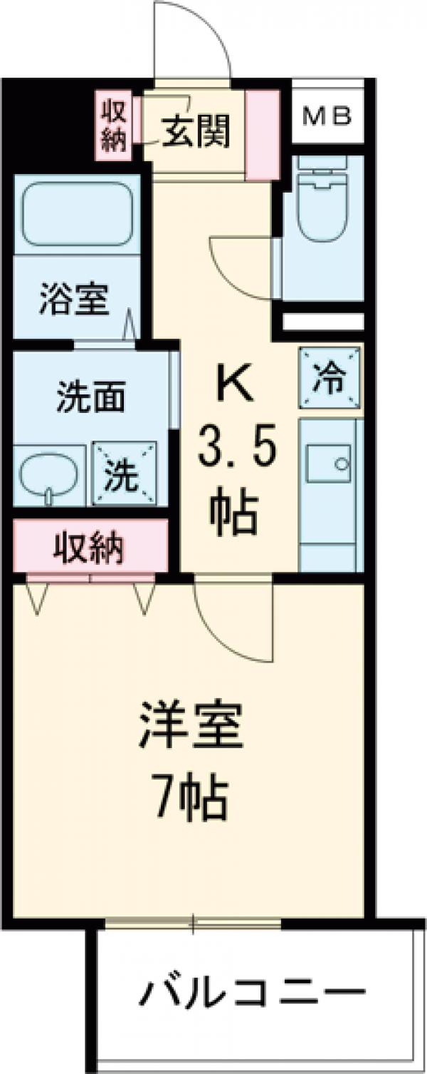 エントピアパレスの間取り