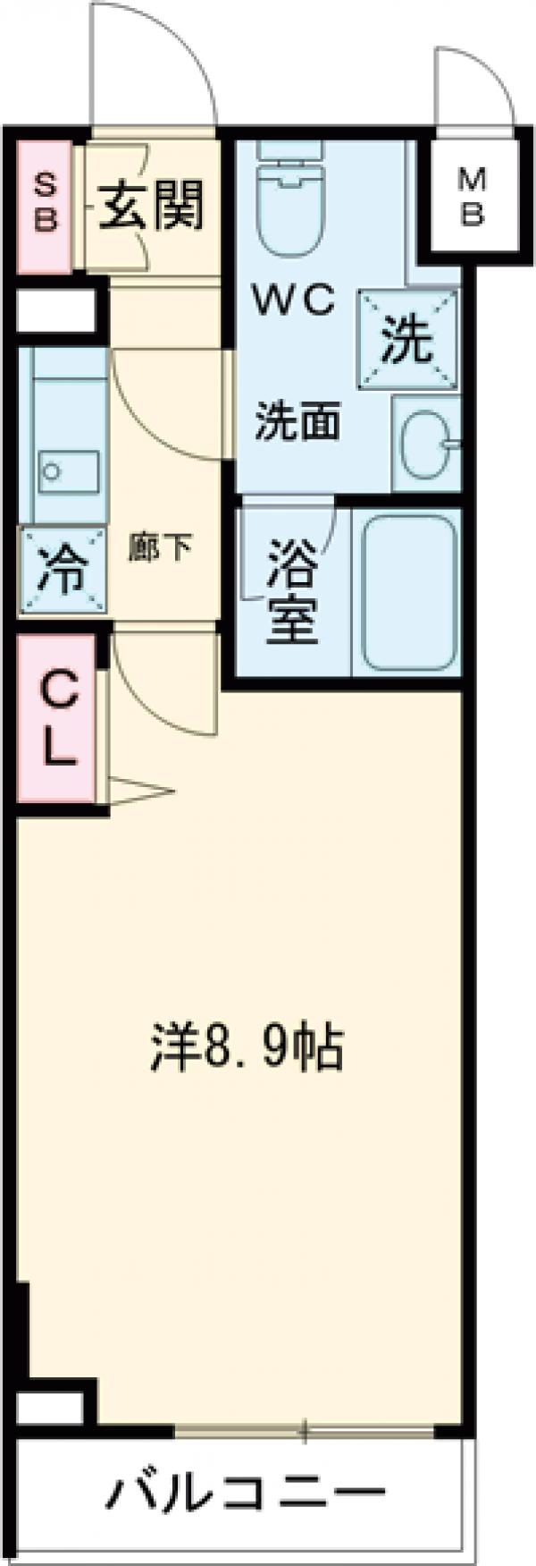 RELUXIA氷川台の間取り