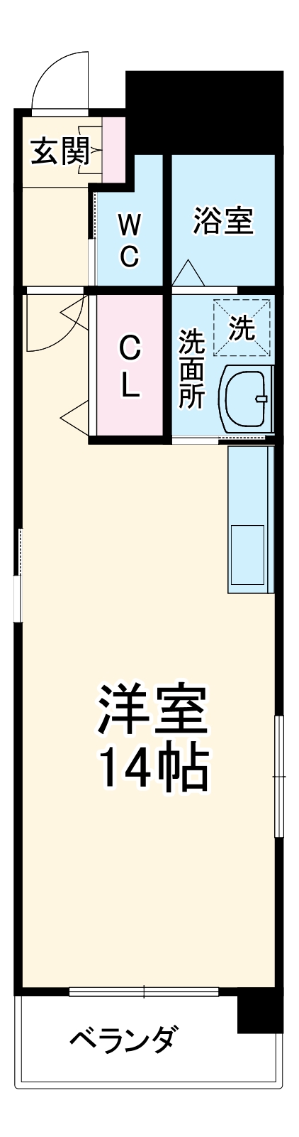 ラ・ミノールⅢの間取り