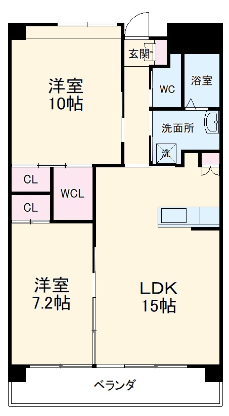 ラ・ミノールⅢの間取り