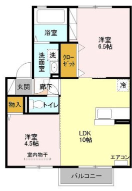 ウィルモア09の間取り