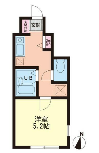ホームズ千住・105号室の間取り