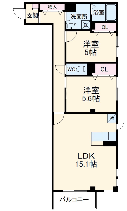 ラ・プランドールの間取り