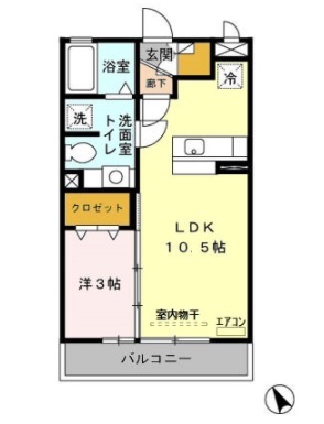 グランドステージの間取り