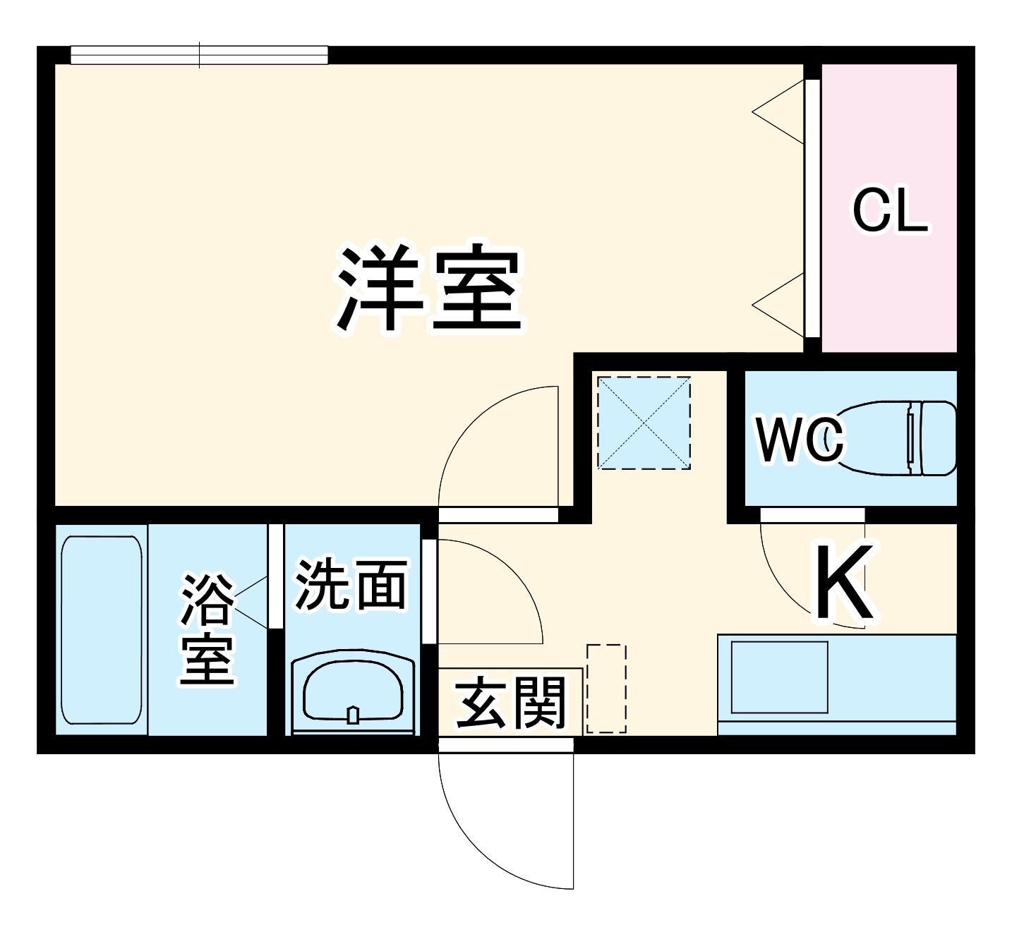 Ａｍｂｉｔｉｏｎ百合丘の間取り