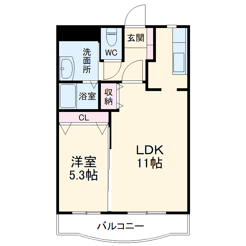 ポラリスの間取り