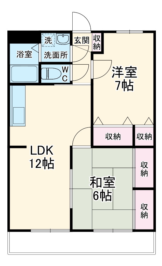 アドバンスの間取り