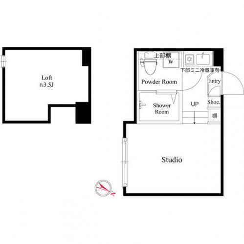 レジデンスY・Mの間取り