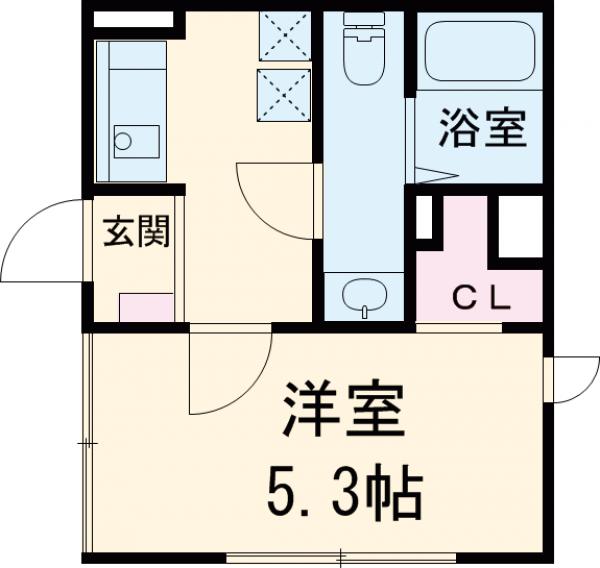 ミレドゥーエ西小山の間取り