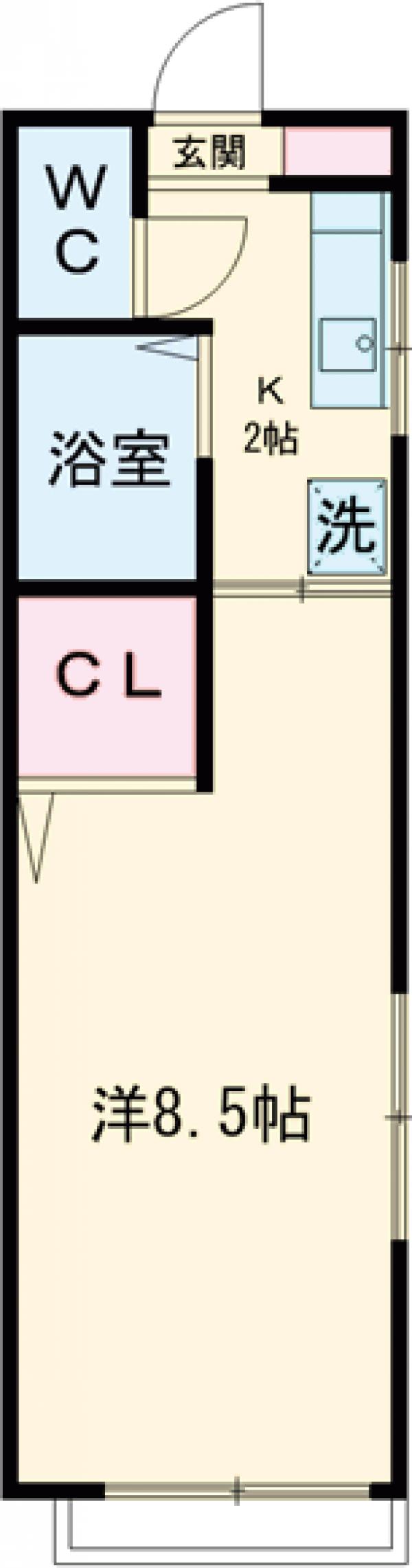 メゾン・ラ・パントの間取り