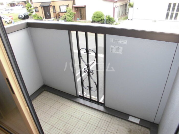 12/24 バルコニー