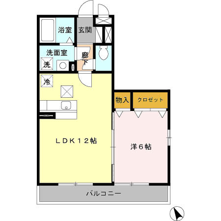 シェ・コパンの間取り