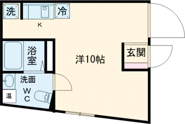 COCOFLAT笹塚Ⅱの間取り
