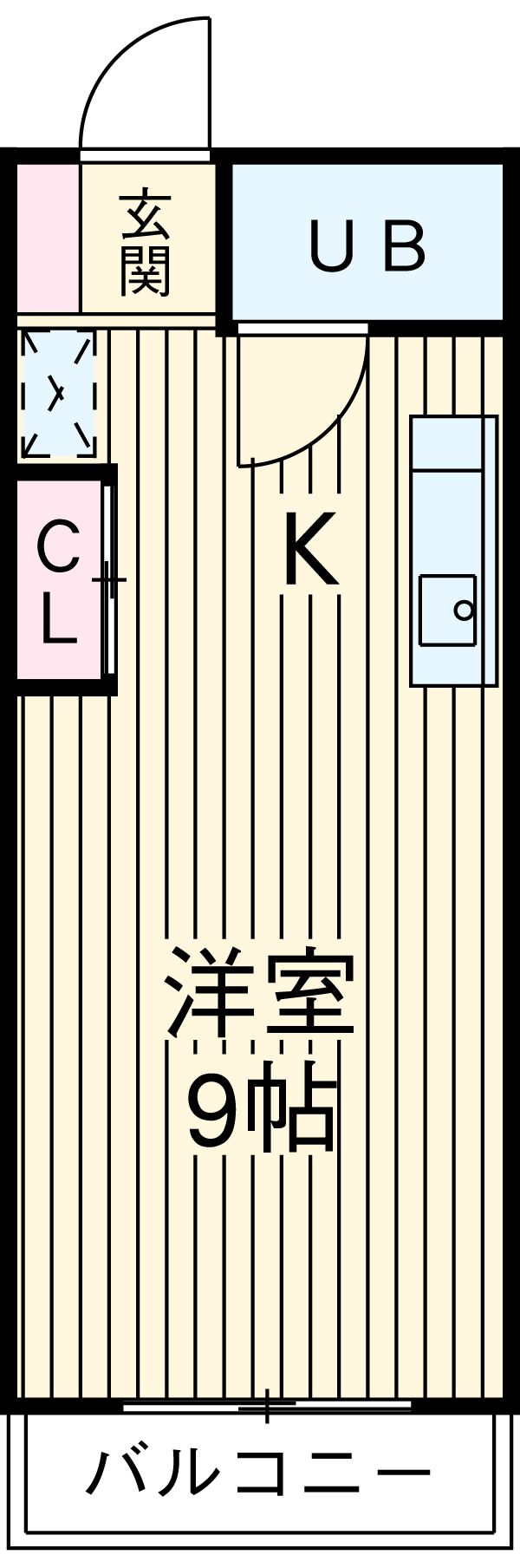 ハイム石原の間取り