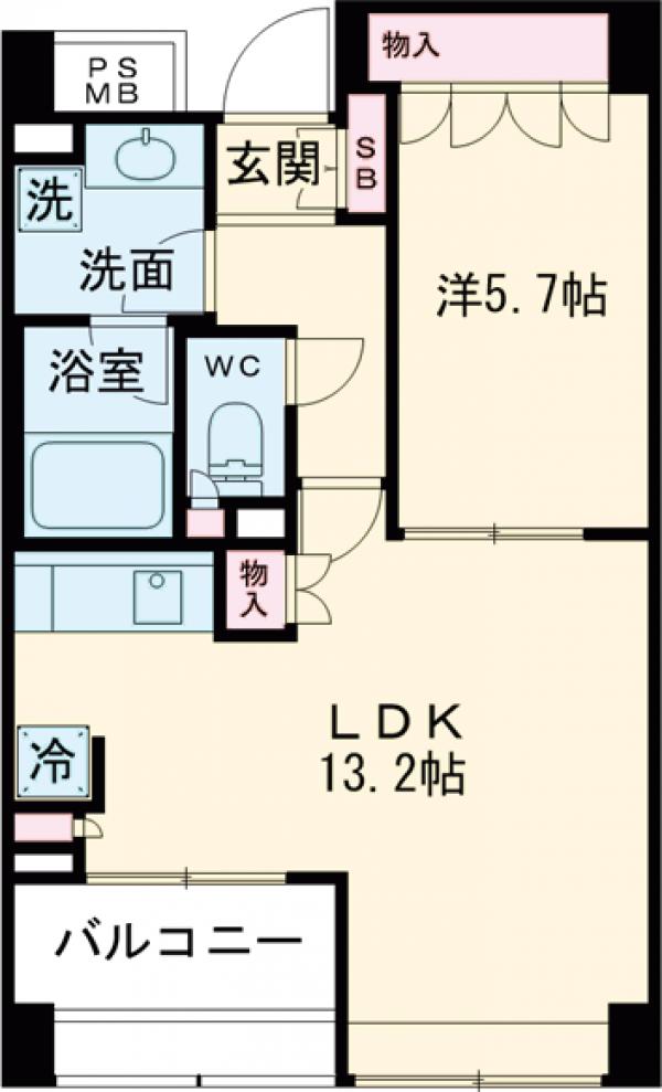 エーデル練馬の間取り