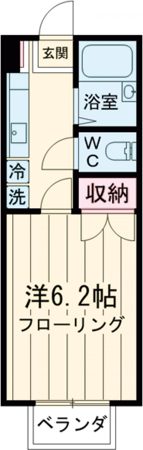 コーポ・ユーミーの間取り