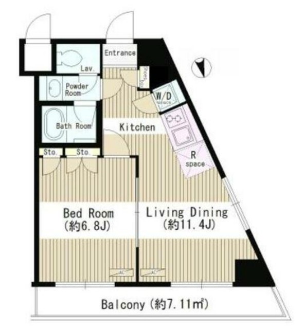 アルテリア方南町の間取り