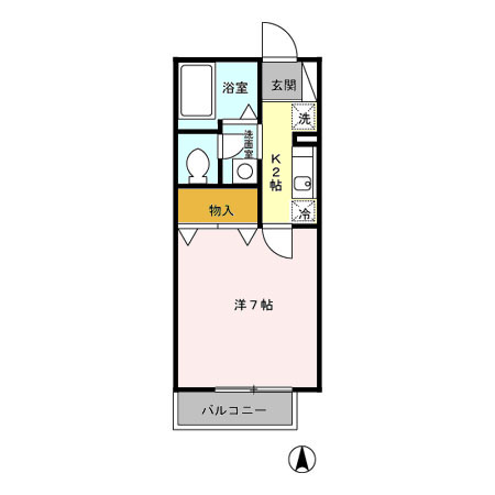 サンモール・Nの間取り