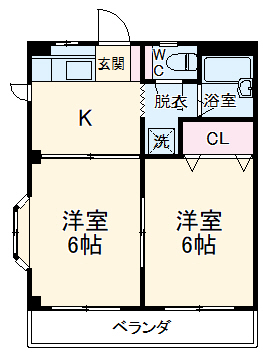 カーサ枡形の間取り