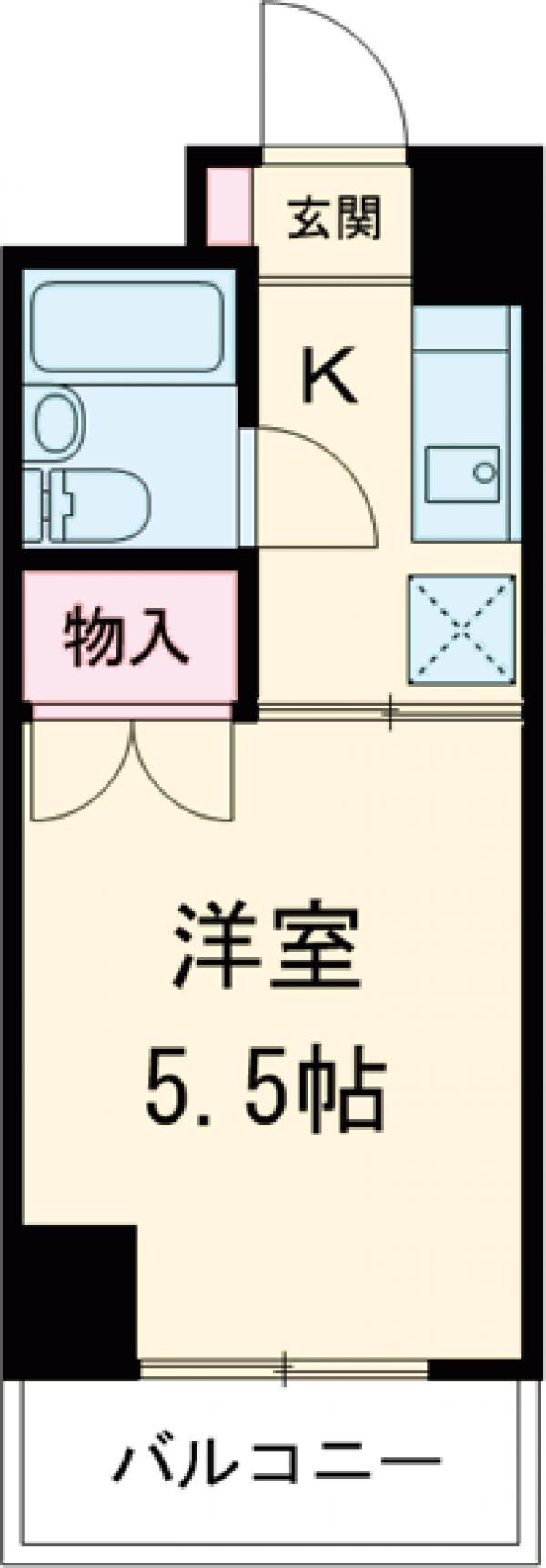 メゾンディエールの間取り