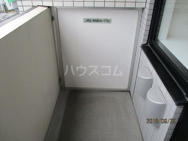 12/25 バルコニー