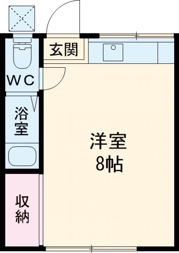 宮本ハイツの間取り