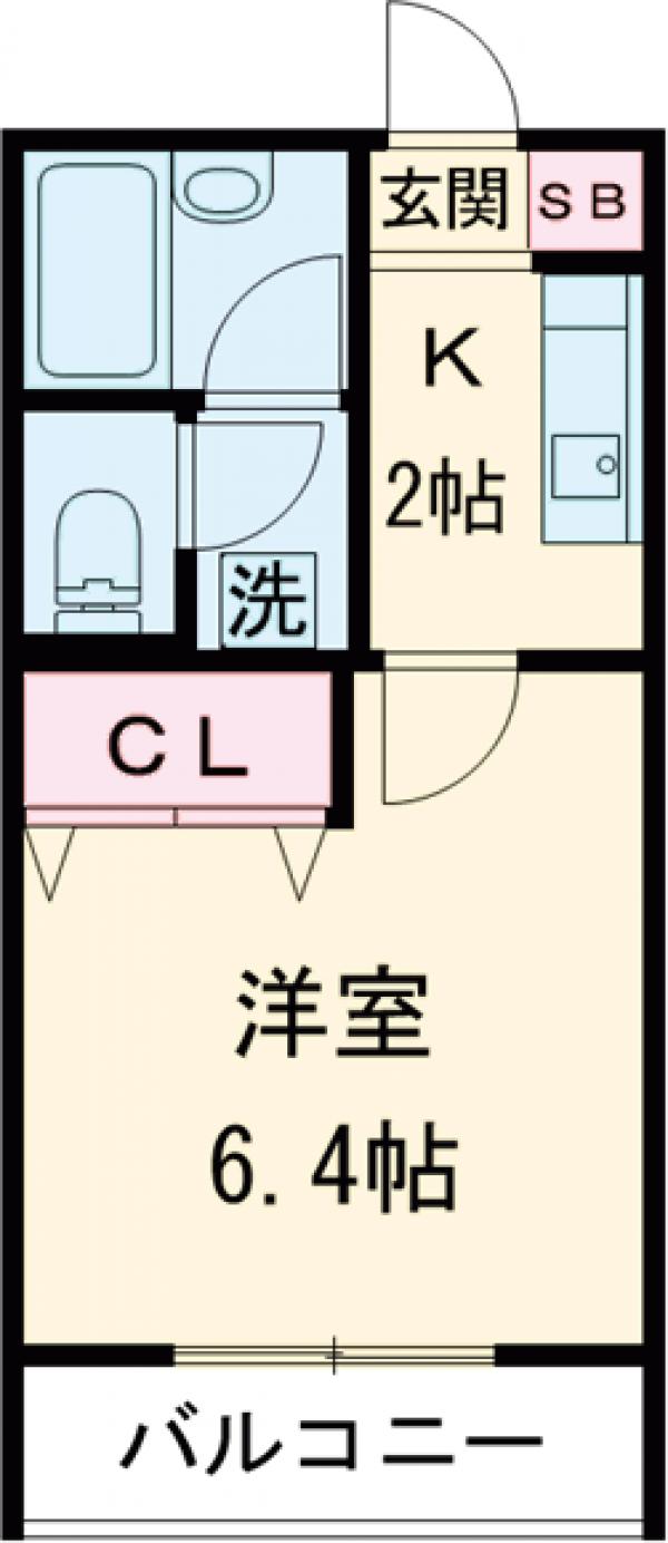 ソレーユクレスト田園調布の間取り