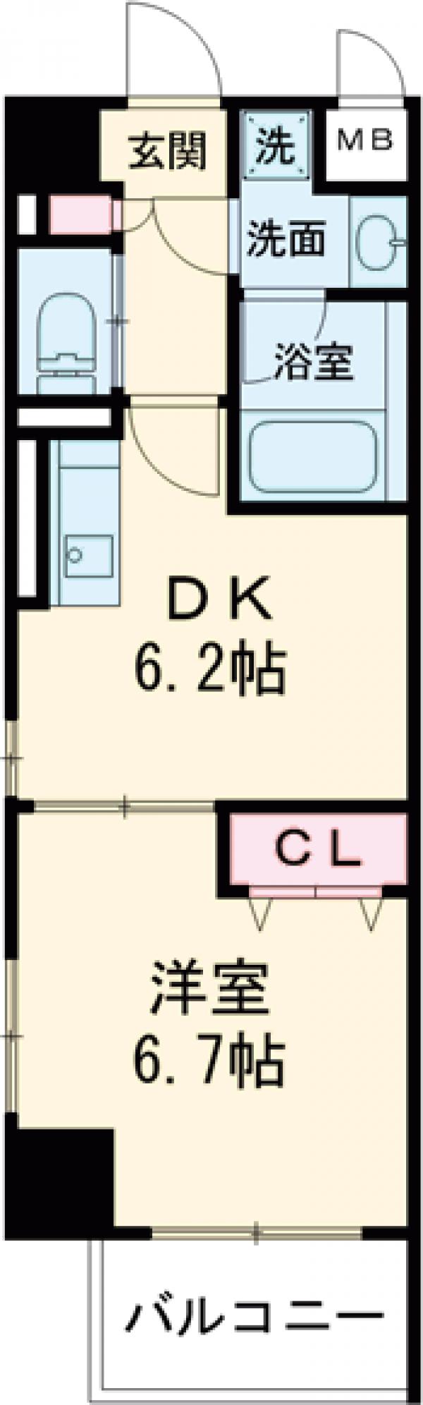 ヴィラエクセル・301号室の間取り