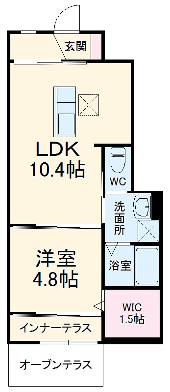 グランパレス浜松半田の間取り