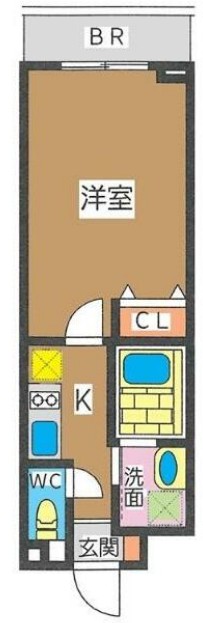 リベルタ世田谷の間取り