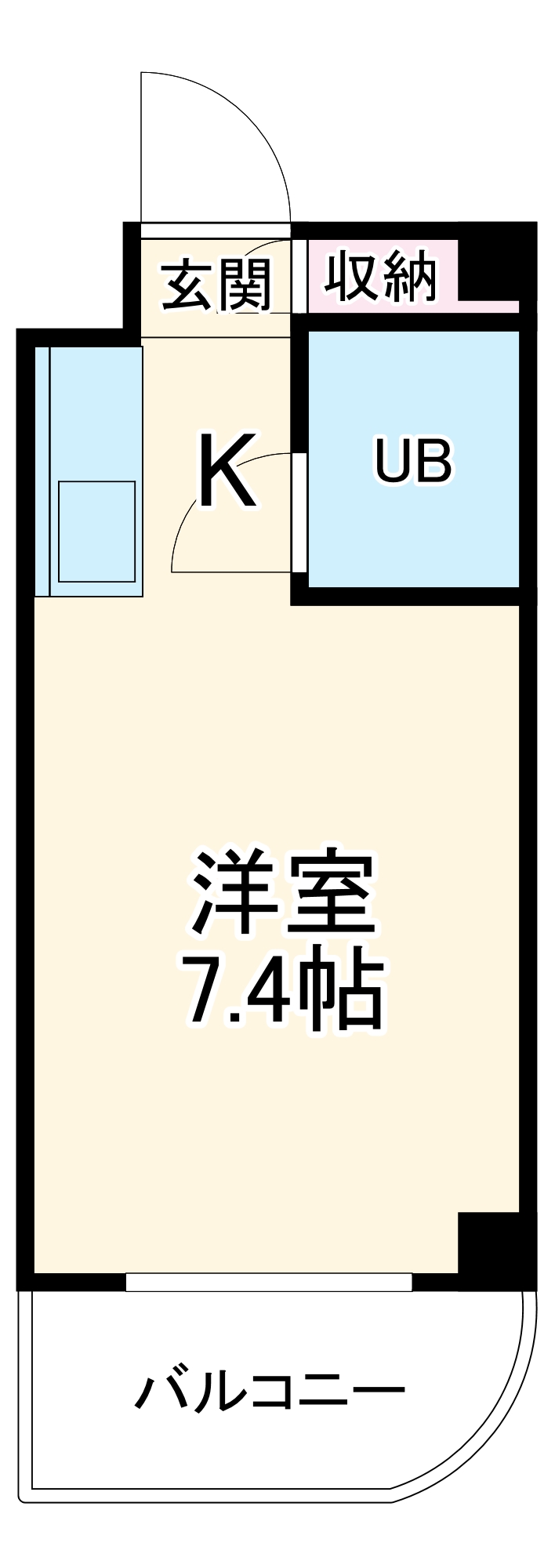 グリーンパークハイツ西山の間取り