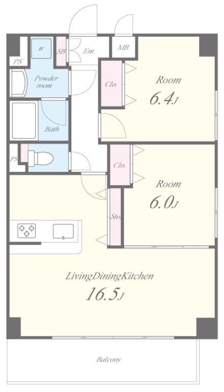 ヴィラエクセルの間取り