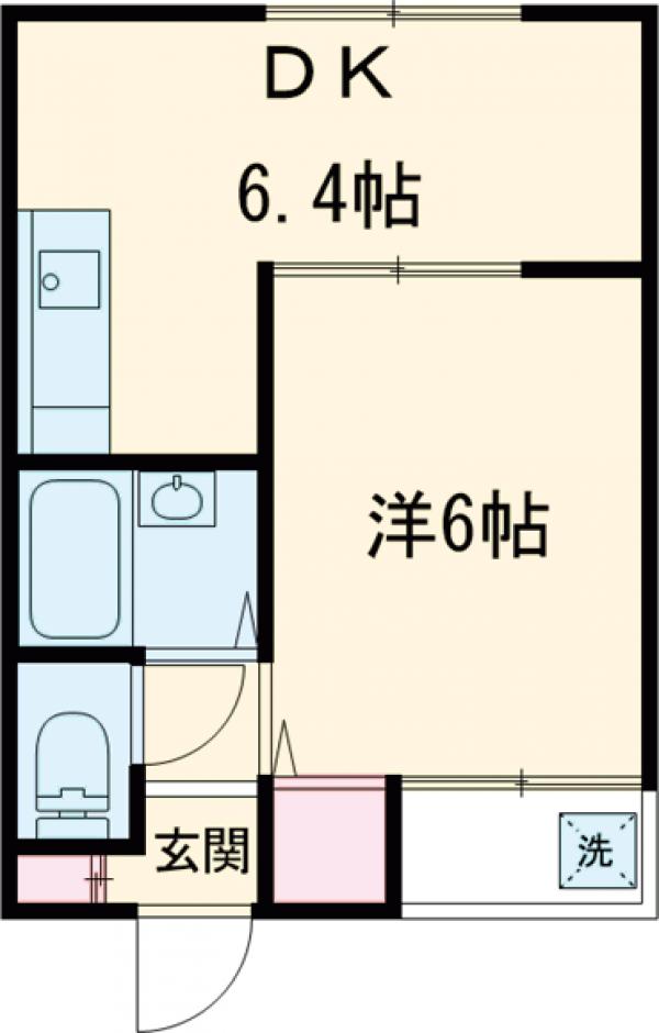 グランサイト六笠No.2の間取り