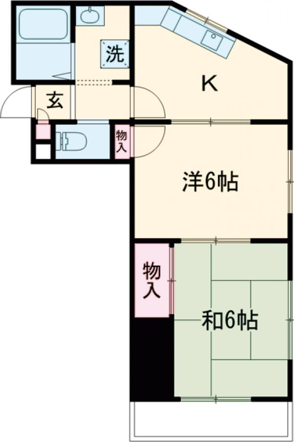 メゾン由紀の間取り